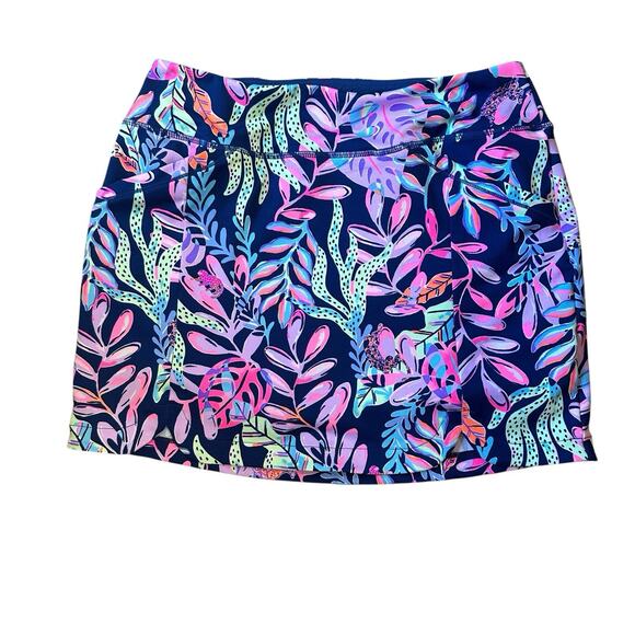 Lilly Pulitzer Dresses & Skirts - Lilly Pulitzer Luxletic YOU'VE BEEN SPOTTED SABBIA SKORT NWOT medium